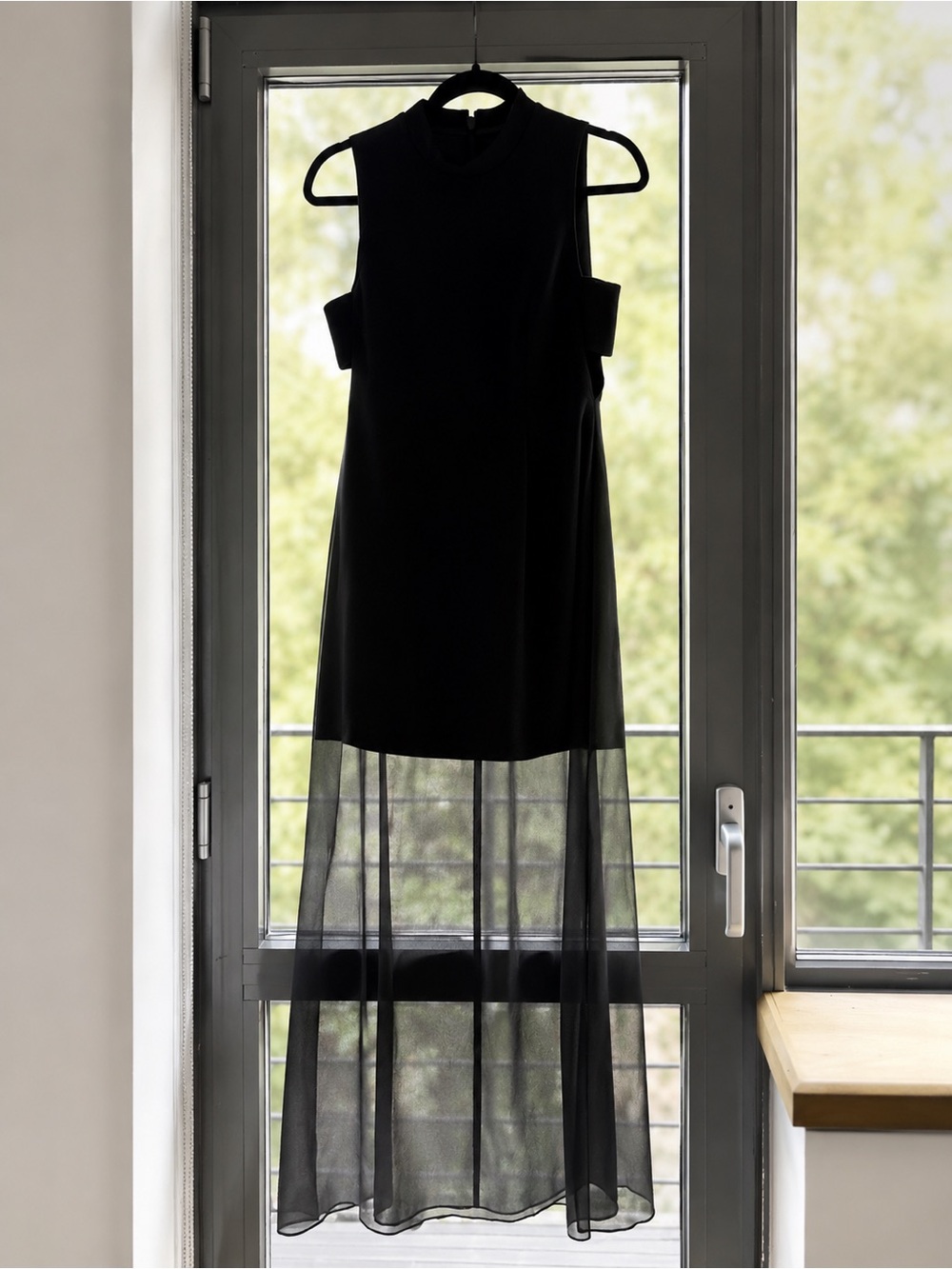 NWT BCBGeneration Black Cutout Maxi Dress
